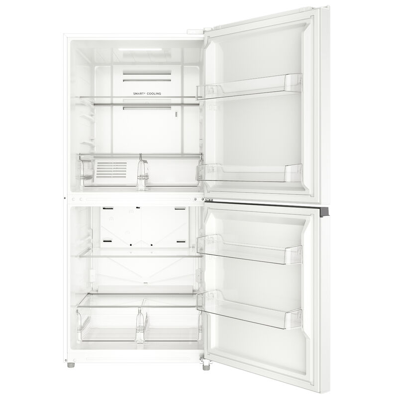 Midea 30 in. 20.0 cu. ft. Garage-Ready Automatic Smart 4-Drawers Upright Freezer with Adjustable Shelves - White, White, hires