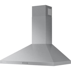 Samsung 30 in. Convertible Chimney Style Range Hood with 390 CFM, 3 Fan Speeds & 2 LED Lights - Stainless Steel, Stainless Steel, hires
