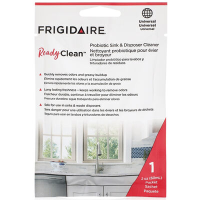 Frigidaire ReadyClean Probiotic Sink and Disposer Cleaner 6 pack for Garbage Disposals | 10FFPROS02