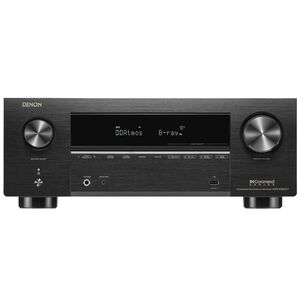 Denon 9.4 Ch. 105W 8K AV Receiver with Built-In HEOS - Black, , hires