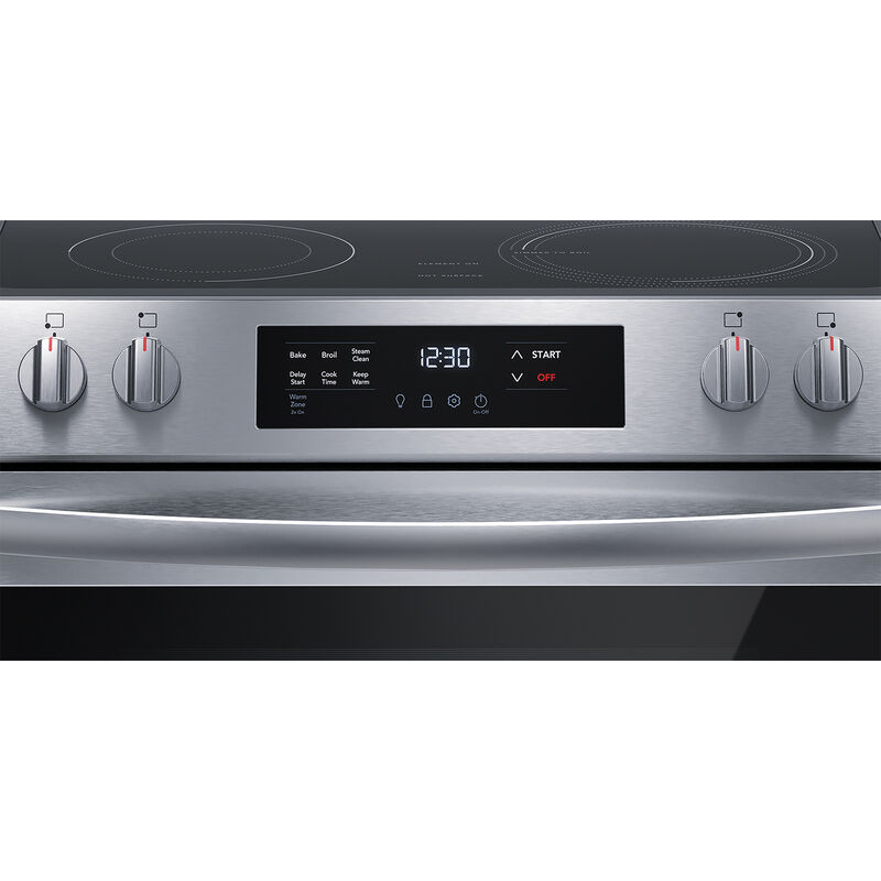 Frigidaire 30 in. 5.3 cu. ft. Electric Range with Smoothtop Burners - Stainless Steel, Stainless Steel, hires