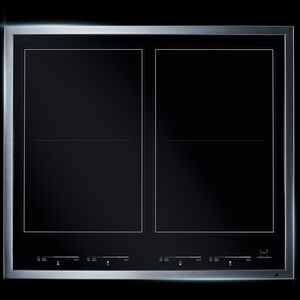 JennAir Lustre Stainless Series 4-Burner 24 in. Induction Cooktop with Simmer Burner - Stainless Steel, , hires