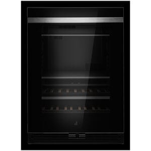 JennAir Noir Series 24 in. 5.0 cu. ft. Built-In Beverage Center with Fixed Shelves & Digital Control - Black, , hires