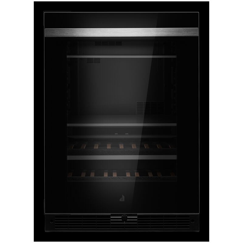 JennAir Noir Series 24 in. 5.0 cu. ft. Built-In Beverage Center with Fixed Shelves & Digital Control - Black, , hires