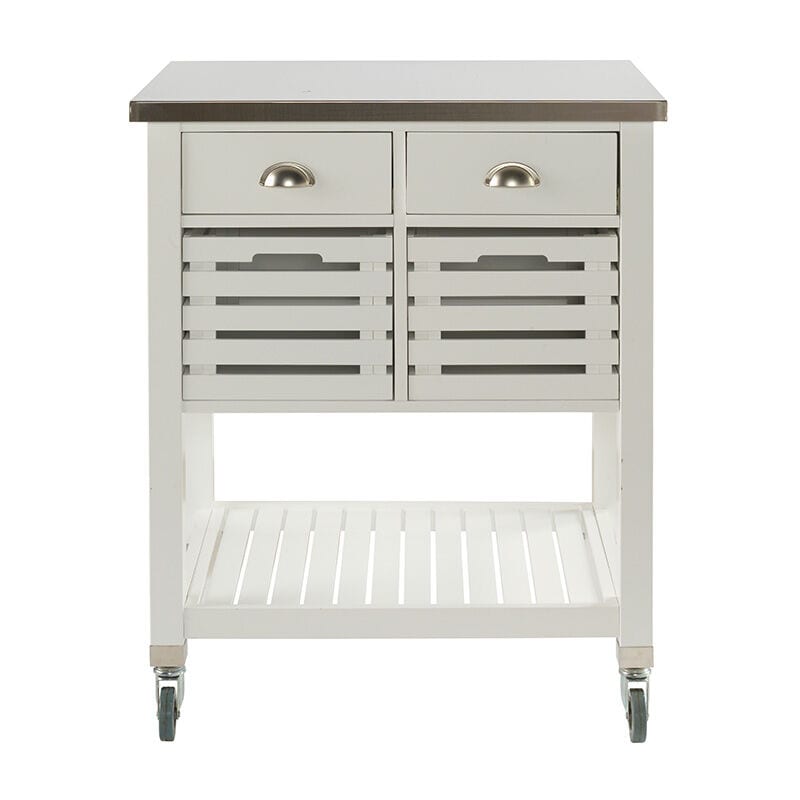 Taylor Kitchen Cart-White, , hires