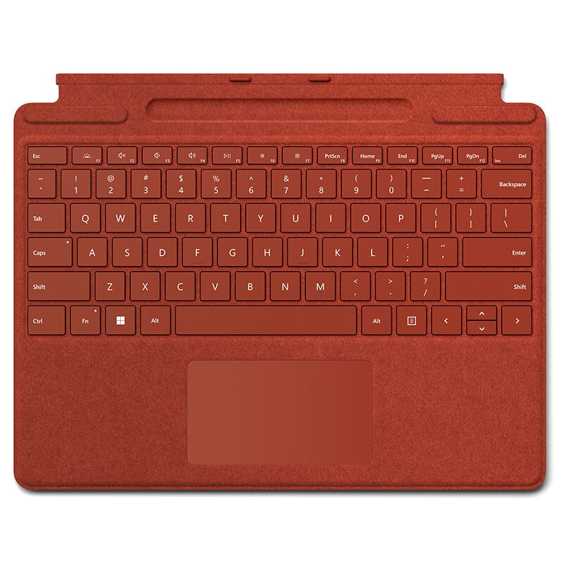 Microsoft Surface Pro Signature Keyboard - Poppy Red, , hires