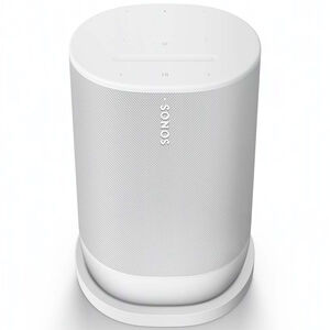 Sonos Move 2 Portable Rechargeable Spashproof Bluetooth & Wi-Fi Speaker - White, White, hires