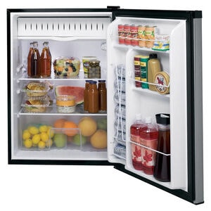 GE 24 in. 5.6 cu. ft. Undercounter Refrigerator - Stainless Steel, Stainless Steel, hires