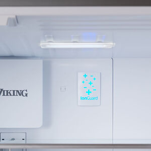 Viking 3 Series 36 in. 19.9 cu. ft. Counter Depth French Door Refrigerator with Internal Water Dispenser - Stainless Steel, , hires