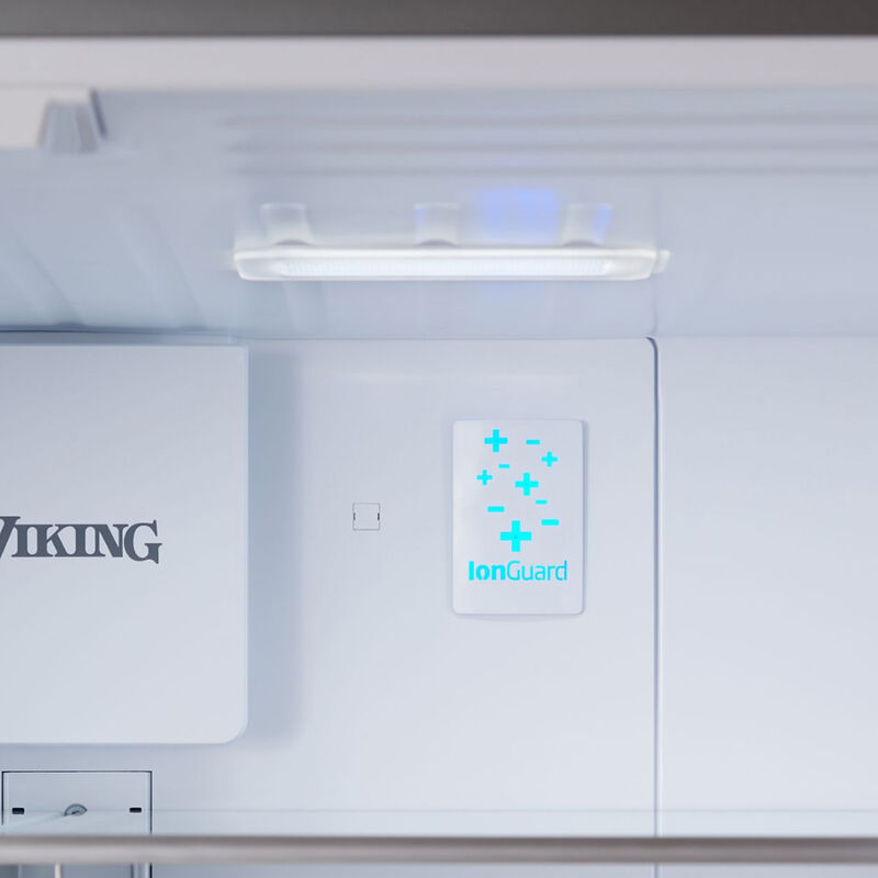 Viking 3 Series 36 in. 19.9 cu. ft. Counter Depth French Door Refrigerator with Internal Water Dispenser - Stainless Steel, , hires