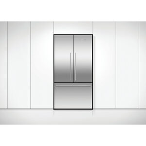 Fisher & Paykel Series 7 36 in. 20.1 cu. ft. Smart Counter Depth French Door Refrigerator - Stainless Steel, , hires