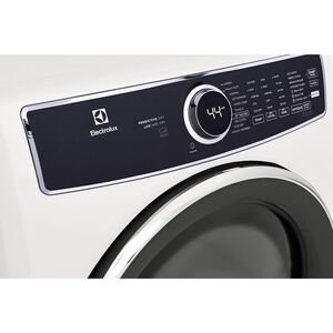 Electrolux 500 Series 27 in. 8.0 cu. ft. Stackable Gas Dryer with 10 Dryer Programs, 7 Dry Options, Sanitize Cycle & Wrinkle Care - White, White, hires