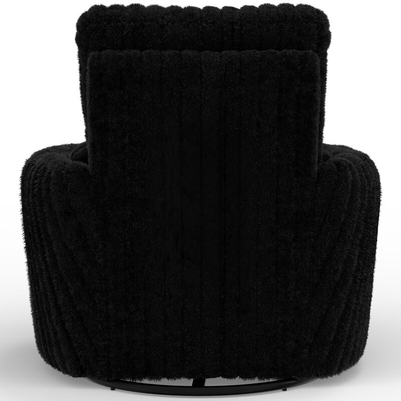 Catnapper Daydream Swivel Glider Recliner - Black, Black, hires