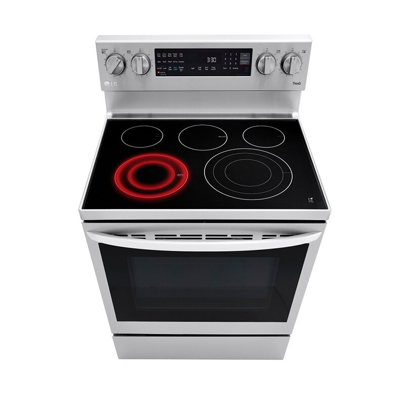 Lg 5 burner electric new arrivals stove