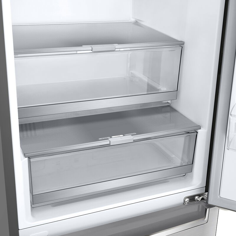 LG 24 in. 12 cu. ft. Counter Depth Bottom Freezer Refrigerator with Ice Maker - PrintProof Stainless Steel, , hires