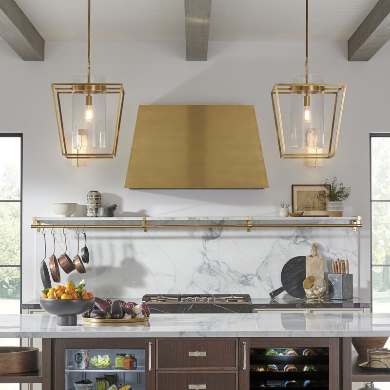 Monogram 48 in. Standard Style Range Hood - Brass, , hires