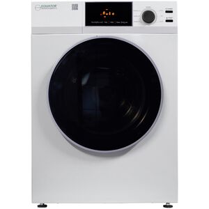 Equator Deluxe 24 in. 4.0 cu. ft. Stackable Electric Dryer with Sensor Dry, Sanitize & Steam Cycle - White, , hires