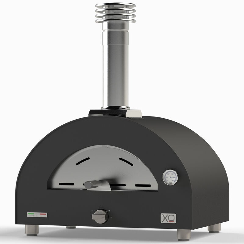XO Tabletop Gas Fired Pizza Oven Natural Gas - Black, , hires