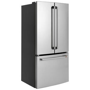 Cafe 33 in. 18.6 cu. ft. Counter Depth French Door Refrigerator with Internal Water Dispenser - Stainless Steel, Stainless Steel, hires
