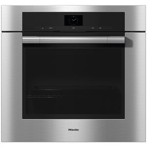 Miele ContourLine 30 in. 4.5 cu. ft. Smart Electric Single Wall Oven with Standard Convection - Clean Touch Steel, , hires