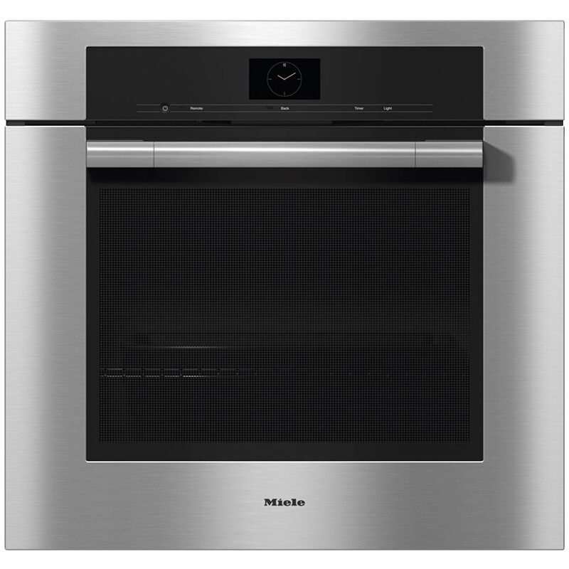 Miele ContourLine 30 in. 4.5 cu. ft. Smart Electric Single Wall Oven with Standard Convection - Clean Touch Steel, , hires