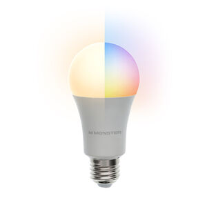 Monster Smart Illuminessence Smart Wi-Fi RGBW Light Bulb, , hires