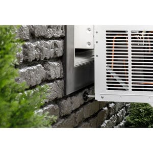 GE Profile Clearview 6,100 BTU Smart Saddle Window Air Conditioner with 3 Fan Speeds, Sleep Mode & Remote Control - White, , hires