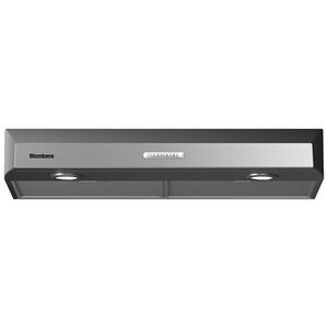 Blomberg 30 in. Standard Style Range Hood with 3 Speed Settings, 250 CFM, Convertible Venting & 2 Halogen Lights - Stainless Steel, , hires