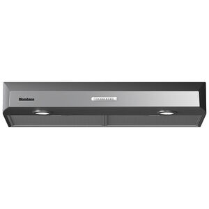 Blomberg 30 in. Convertible Standard Style Range Hood with 250 CFM, 3 Fan Speeds & 2 Halogen Lights - Stainless Steel, , hires