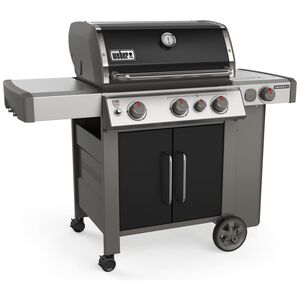 Weber Genesis II E-335 3-Burner Liquid Propane Gas Grill with Side Burner & Sear Burner - Black, , hires