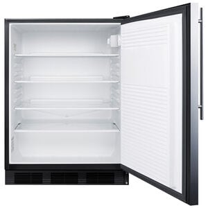 Summit 24 in. 5.5 cu. ft. Undercounter Refrigerator - Stainless Steel, , hires