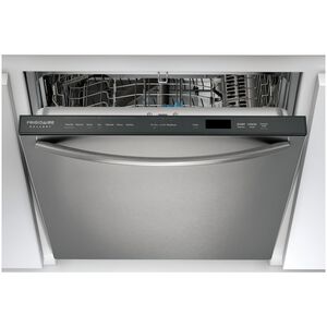 Frigidaire Gallery 24 in. Top Control Dishwasher with 45 dBA Sound Level & 3rd Rack - Stainless Steel, , hires