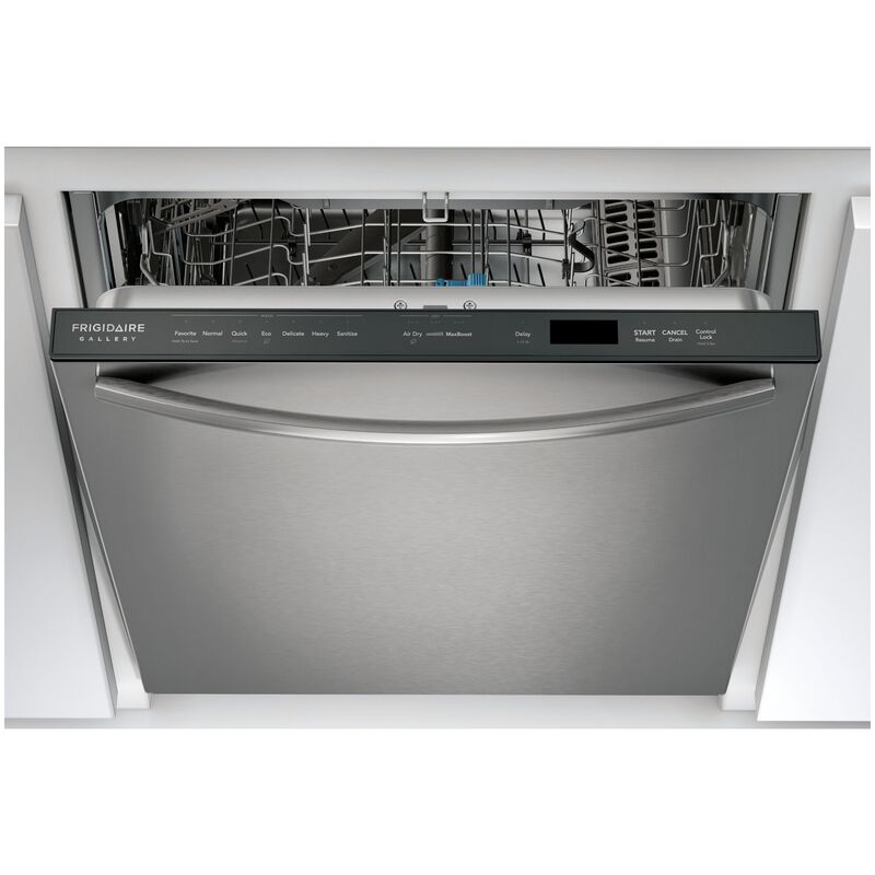 Frigidaire Gallery 24 in. Top Control Dishwasher with 45 dBA Sound Level & 3rd Rack - Stainless Steel, , hires