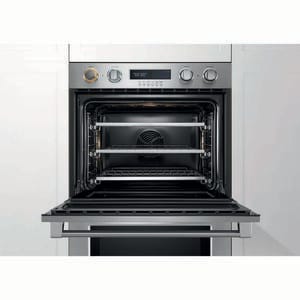 Fisher Paykel Pro Series 7 30 in. 8.2 cu. ft. Top Control Electric Double Wall Oven with True European Convection - Stainless Steel, , hires