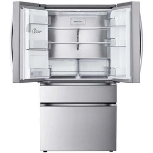 LG 36 in. 28.6 cu. ft. Smart 4-Door French Door Refrigerator with Ice & Water Dispenser - PrintProof Stainless Steel, PrintProof Stainless Steel, hires