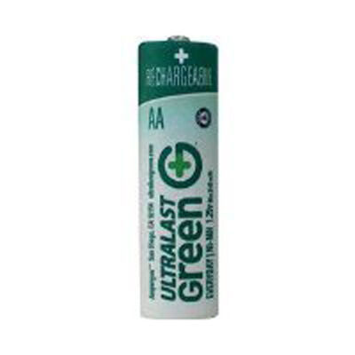 Ultralast Green Rechargeable Battery - 4 AA's | ULGED4AA