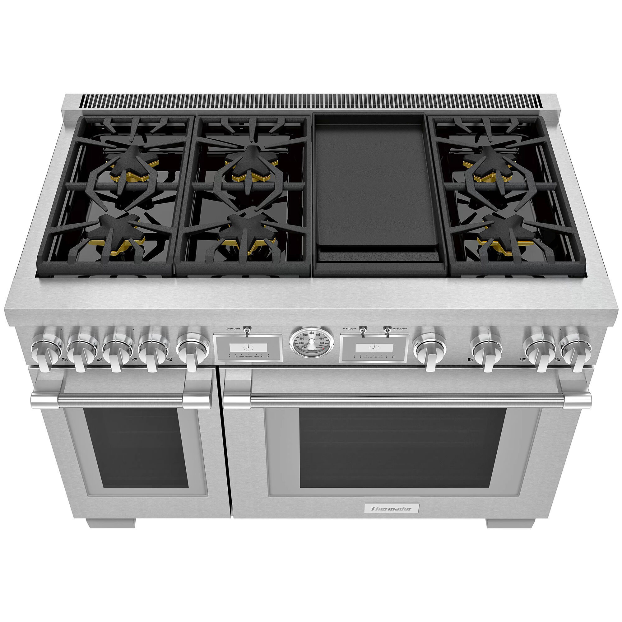 Thermador Pro Grand Freestanding Double Oven Gas Convection Range - Thumbnail 5