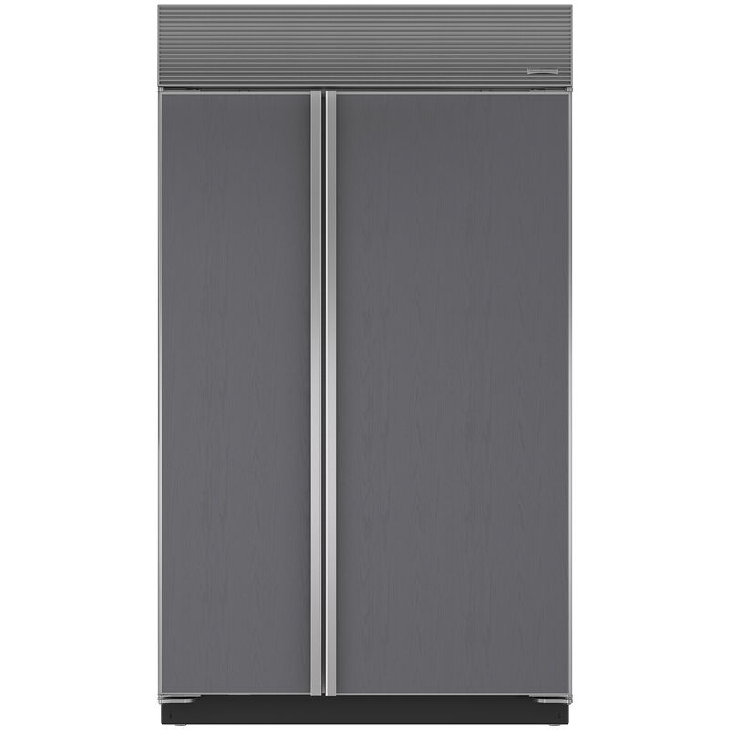 Sub-Zero 48inch Built-In 28.2 Cu. Ft. Smart Counter Depth Side by Side  Refrigerator with Ice & Water Dispenser - Custom Panel Required