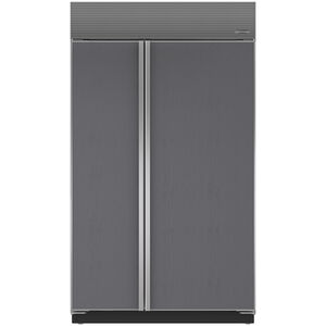 Sub-Zero Classic 48 in. 28.2 cu. ft. Built-In Smart Counter Depth Side-by-Side Refrigerator with Internal Water Dispenser- Custom Panel Ready, , hires