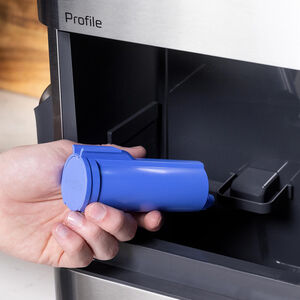 GE Profile 11 in. Smart Ice Maker with 3 lb. Ice Storage & Digital Control - Stainless Steel, , hires