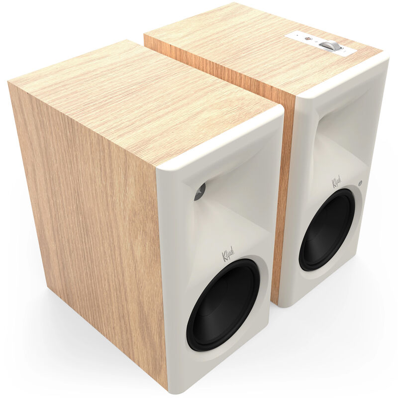 Klipsch The Sevens II Dolby Atmos 6.5" Powered Speakers (Pair) - Red Oak, , hires