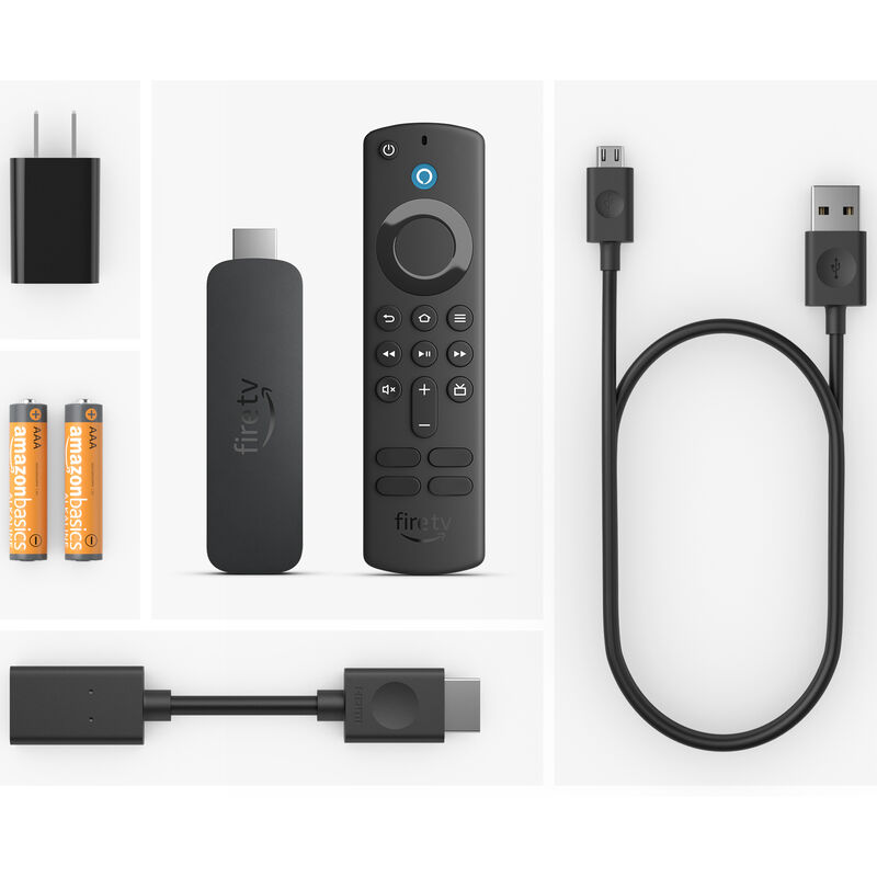 Fire TV Stick 4K, brilliant 4K streaming quality, TV and smart home  controls, free and live TV