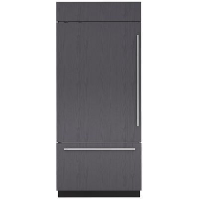 Sub-Zero 36 in. Built-In 20.7 cu. ft. Left-Hinged Smart Counter Depth Bottom Freezer Refrigerator - Custom Panel Ready | CL3650U-O-L