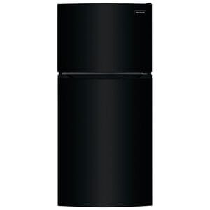 Frigidaire 28 in. 13.9 cu. ft. Counter Depth Top Freezer Refrigerator - Black, Black, hires