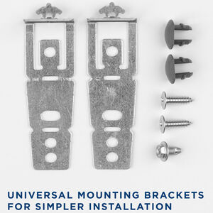 GE 24 in. Front Control Flush-Mount Dishwasher with 59 dBa Sound Level, Dry Boost & Pocket Handle - White, White, hires