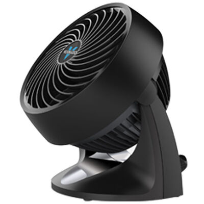 Vornado Compact-Size Air Circulator Table Fan with 3 Speed Settings, & Adjustable Tilt - Black | 533