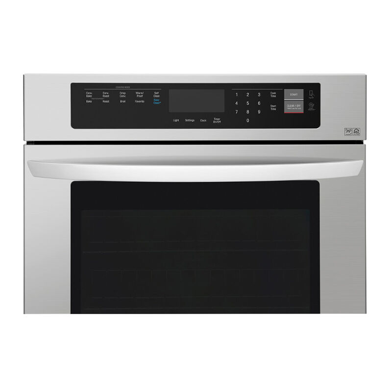 LG 30" 4.7 Cu. Ft. Electric Wall Oven with Standard Convection & Self Clean - Stainless Steel, Stainless Steel, hires