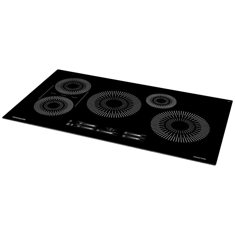 Frigidaire 36 in. 5-Burner Induction Cooktop with Simmer Burner & Power Burner - Black, , hires