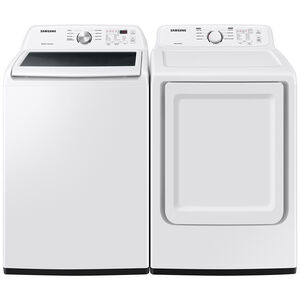 Samsung 27 in. 4.5 cu. ft. Top Load Washer with Vibration Reduction Technology+ - White, , hires