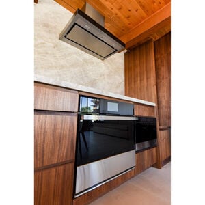 JennAir 30 in. Convertible Chimney Style Range Hood with 600 CFM, 4 Fan Speeds & 2 LED Lights - Stainless Steel, , hires